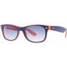 Sunglasses Ray-ban RB2132 New Wayfarer Blue Orange Frame/Crys