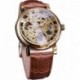 Men's Automatic Wrist Mechanical Watches Golden Design Limited Luxury Carved Dial Mechanical Watch f