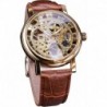 Men's Automatic Wrist Mechanical Watches Golden Design Limited Luxury Carved Dial Mechanical Watch f