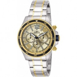 Men's 13976 Specialty Analog Display Japanese Quartz Two Tone Watch