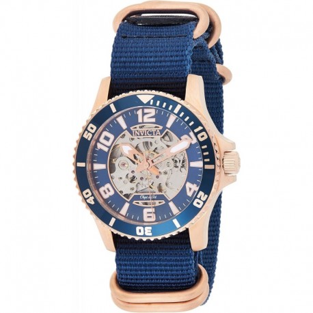 Mens Objet D Art Automatic Watch, Blue, 27592