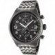 Men's 0368 II Collection Gunmetal Ion-Plated Stainless Steel Date Watch
