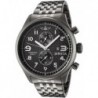 Men's 0368 II Collection Gunmetal Ion-Plated Stainless Steel Date Watch