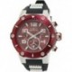 Men's Speedway 51.5mm Stainless Steel, Silicone Quartz Watch, Silver (Model: 40893)