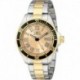 Men's 15000 Pro Diver Analog Display Japanese Quartz Two Tone Watch
