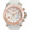 Ilusion Watches for Women Analog Quartz Watch, Crystal Accents and Rose Gold Watch Accent with Pearl