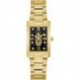 Our Lady of Guadalupe Gold Stainless Steel 3-Hand Quartz Watch with Diamonds