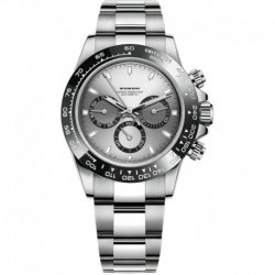 Automatic Watches for Men, Skeleton Watches for Men Analog Tourbillon Watch Starry Sky Dial 12-Hour
