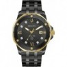Marine Star Diamond Accent and Black Ion-Plated Bracelet Watch | 44mm | 98D176