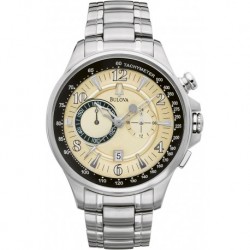 Men's Chronograph Date Stainless Steel Quartz Watch 96B140