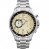 Men's Chronograph Date Stainless Steel Quartz Watch 96B140