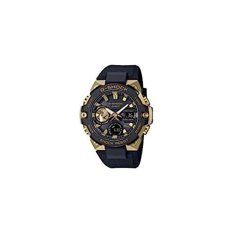 GSTB400GB-1A9 G-Steel Men's Watch Black 49.6mm Resin/Stainless Steel