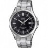 Mens Analogue Quartz Watch with Stainless Steel Strap MTS-100D-1AVEF
