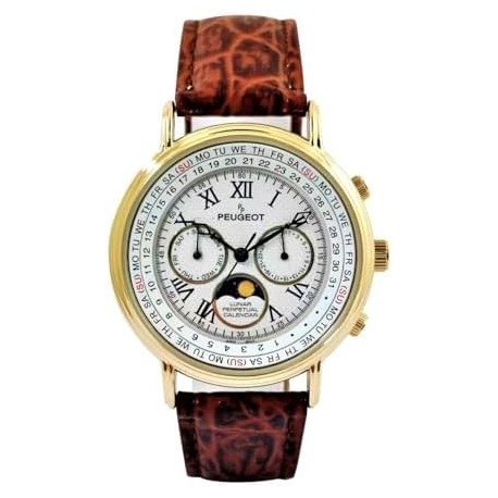Vintage Multi-Function Watch, Perpetual Calendar with Moon Phase