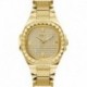Men's 42mm Watch - Gold Tone Bracelet Champagne Dial Gold Tone Case