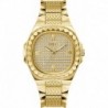 Men's 42mm Watch - Gold Tone Bracelet Champagne Dial Gold Tone Case