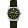 SRPH29 Watch for Men - 5 Sports - Automatic with Manual Winding Movement, Green Dial, Stainless Stee