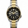 SRPK22,Men Sport,GMT,Mechanical,Automatic,Stainless,Two Tone,Charcoal Dial,100m WR