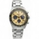 Speedtimer Solar Chronograph Gold Dial Stainless Steel Mens Watch SSC817