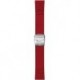 Men's Red Rubber Cut-to-Fit Watch Strap