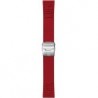 Men's Red Rubber Cut-to-Fit Watch Strap