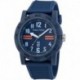 N83 Men's NAPATS306 Ayia Triada Blue Wheat PU Fiber Strap & Orange Wheat PU Fiber Strap Watch