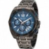 Men's Tin Can Bay Chrono/IP Gunmetal Stainless Steel Bracelet Watch (Model: NAPTCF211)