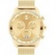 Bold 3600911 Gold Dial Gold Stainless Steel Mesh Bracelet Men's Chronograph 48mm Watch