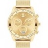 Bold 3600911 Gold Dial Gold Stainless Steel Mesh Bracelet Men's Chronograph 48mm Watch