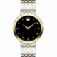 Esperanza, Yellow Stainless Steel Case, Black Dial, Stainless Steel Bracelet, Men, 0607191