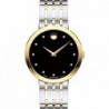 Esperanza, Yellow Stainless Steel Case, Black Dial, Stainless Steel Bracelet, Men, 0607191