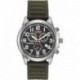 Eco-Drive Garrison Quartz Men's Watch, Stainless Steel with Nylon strap, Field watch, Green (Model: