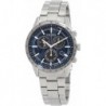 Eco-Drive Perpetual Chronograph Blue Dial Men's Watch BL5590-55L
