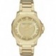 Armani Exchange A|X Men's Analog-Quartz Watch with Stainless-Steel Strap, Gold, 21 (Model: AX1901)
