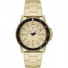 A|X ARMANI EXCHANGE Men's Quartz Watch with Stainless Steel Strap, Gold, 22 (Model: AX1854)
