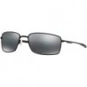 Men's OO4075 Square Wire Rectangular Metal Sunglasses