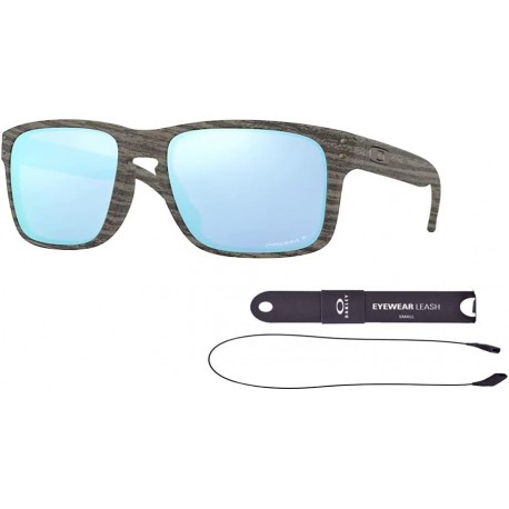 Holbrook OO9102 Sunglasses For Men+ BUNDLE Leash + BUNDLE with Designer iWear Eyewear Kit