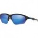 Man Sunglasses Matte Black Frame, Sapphire Iridium Polarized Lenses, 64MM