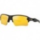 Men's OO9188 Flak 2.0 XL Rectangular Sunglasses, Matte Black/24K Polarized, 59 mm