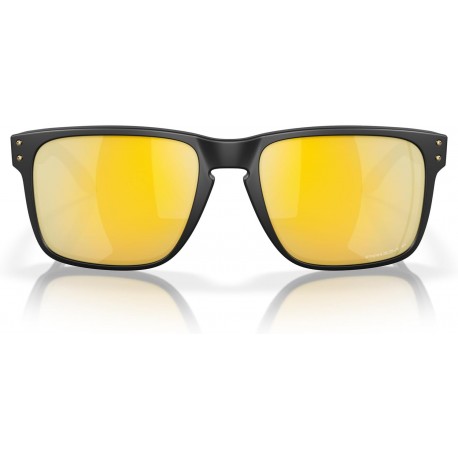 Men's OO9417 Holbrook XL Square Sunglasses, Matte Black/Prizm 24K Polarized, 59 mm