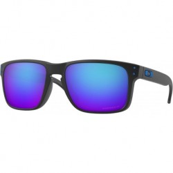 Men's Oo9244 Holbrook Low Bridge Fit Rectangular Sunglasses