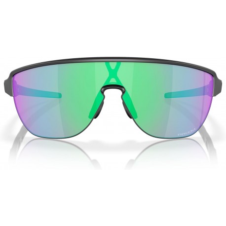 Men's OO9248 Corridor Rectangular Sunglasses, Matte Black Ink/Prizm Golf, 42 mm