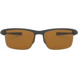 Men's Oo9174 Carbon Blade Rectangular Sunglasses