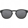 Men's Oo9349 Latch Low Bridge Fit Round Sunglasses