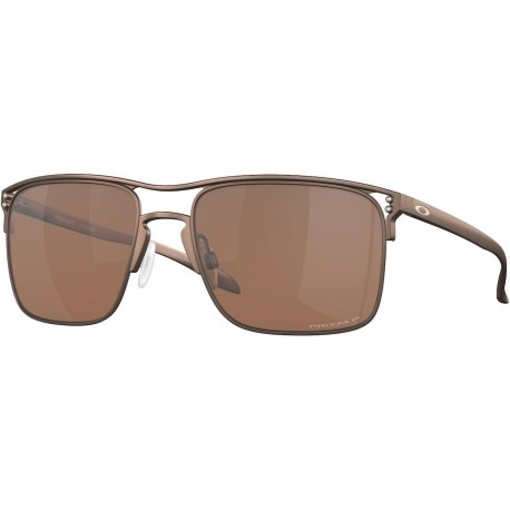 Holbrook TI Sunglasses Satin Pewter with Prizm Tungsten Polarized Lens
