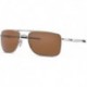 Gauge 8 Sunglasses Polished Chrome with Prizm Tungsten Polarized Lens 62mm
