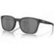 Man Sunglasses Matte Black Tortoise Frame, Prizm Black Polarized Lenses, 55MM