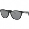 Frogskins Sunglasses Matte Black with Prizm Black Polarized Lens + Sticker