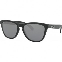Frogskins Sunglasses Matte Black with Prizm Black Polarized Lens + Sticker