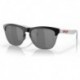 Frogskins Lite Sunglasses Matte Black Silver with Prizm Black Lens 63mm